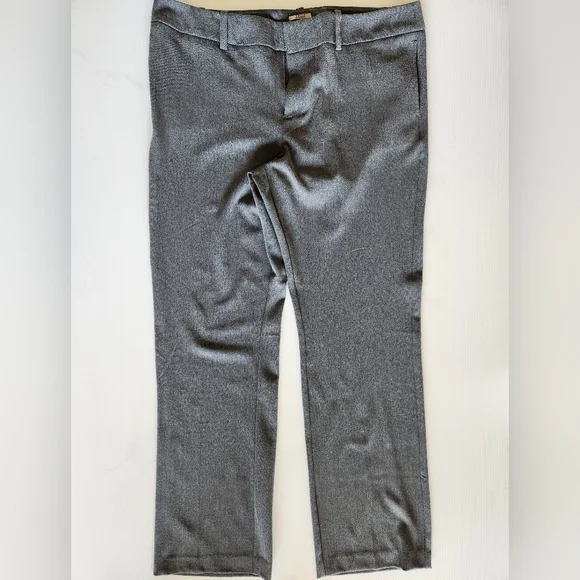 Merona Heather Gray Stretch Dress Pants - Picture 3 of 7